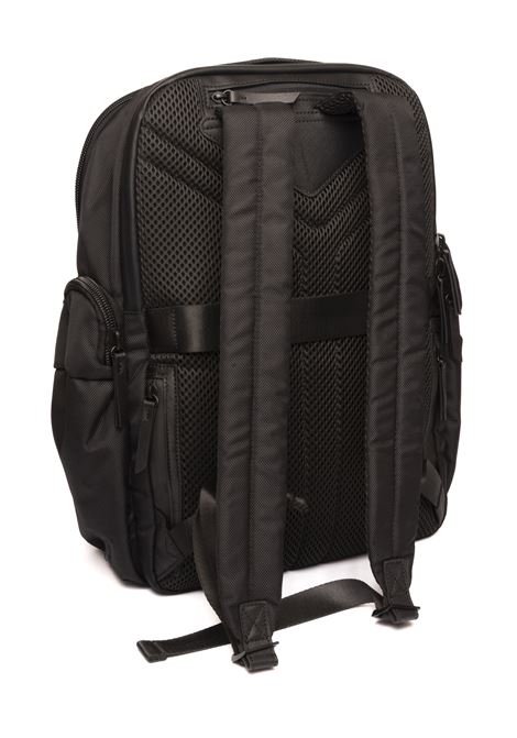 black lugano backpack GUESS | HMLUHN P4410LUGANO-BLA